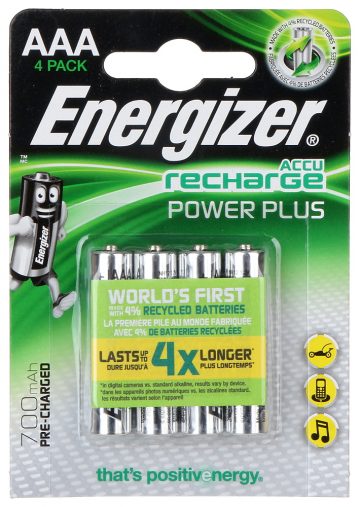 AKUMULATORS BAT-AAA/AKU-700*P4 1.2 V Ni-MH AAA ENERGIZER